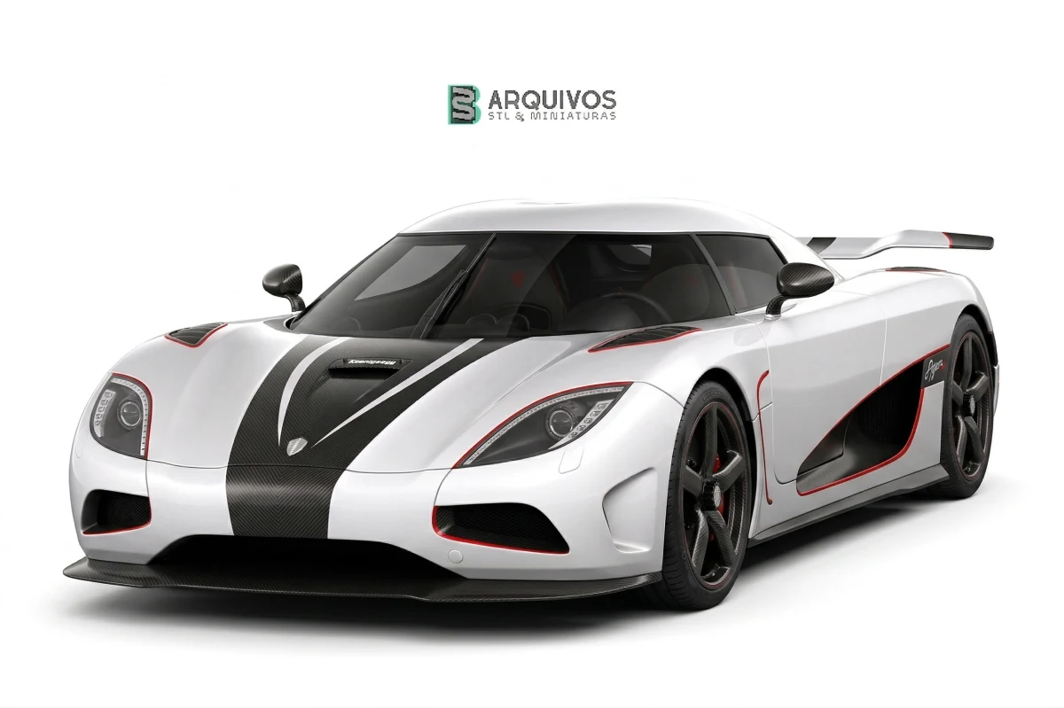 Modelo 3D STL - Koenigsegg Agera R 2012